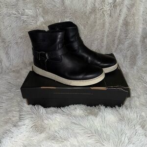 Harley-Davidson Women’s Bateman Harness Black Leather Riding Shoe